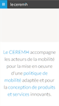 Mobile Screenshot of ceremh.org